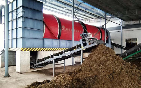 中藥渣烘干機(jī)運(yùn)行中 中藥渣烘干機(jī)運(yùn)行中