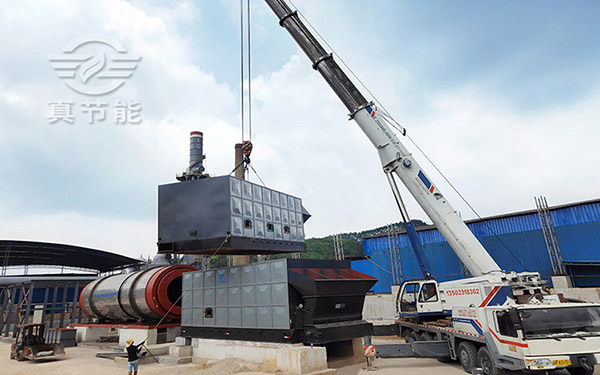 醋糟烘干機(jī)吊裝現(xiàn)場(chǎng) 醋糟烘干機(jī)吊裝現(xiàn)場(chǎng)