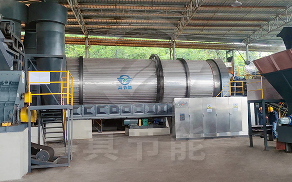 真節(jié)能啤酒糟烘干設備運行現(xiàn)場 真節(jié)能啤酒糟烘干設備運行現(xiàn)場