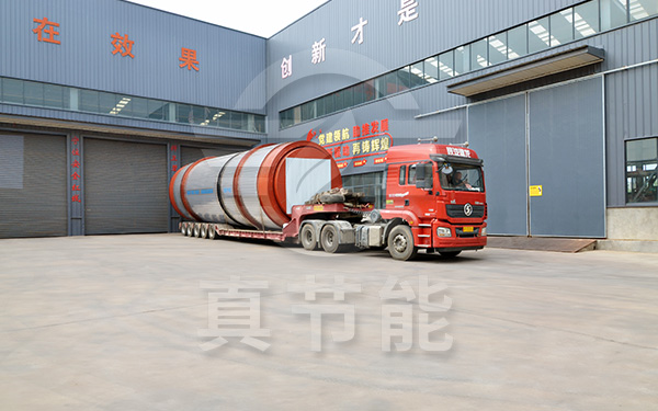 薯渣烘干設備運輸現(xiàn)場